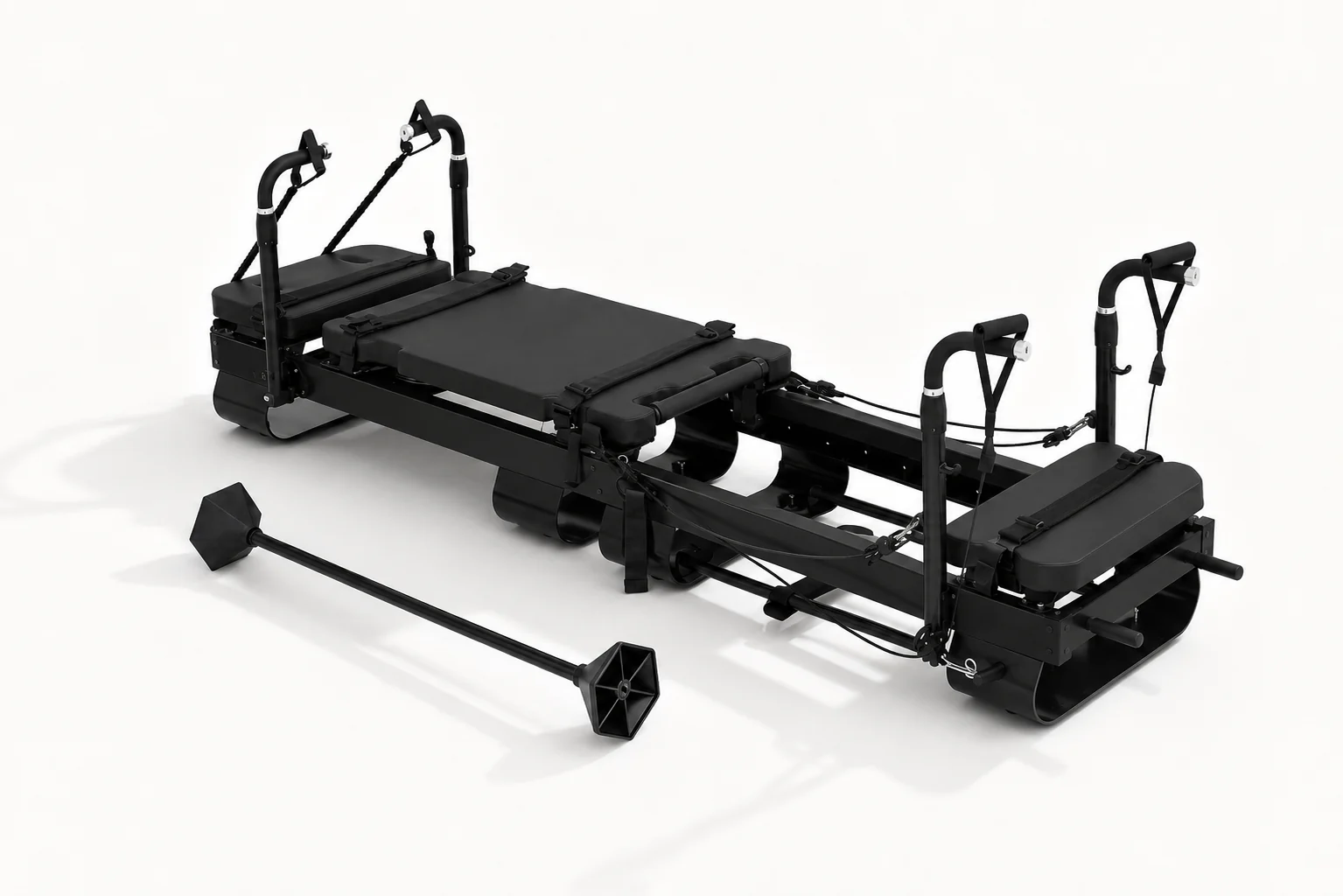 Carriage X in an approved black three-quarter product view